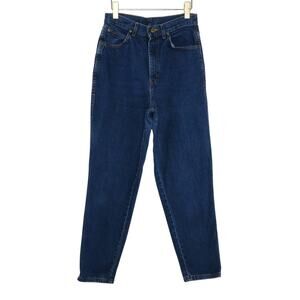 1990s Vintage Chic High Rise Straight Leg Tapered Mom Jeans 28"